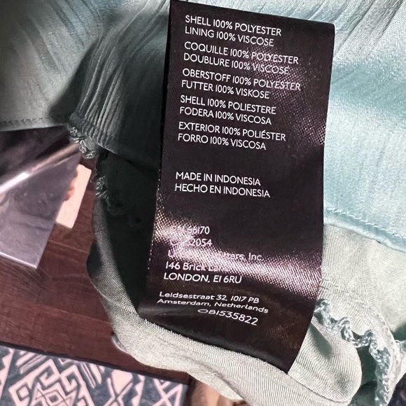 Elegant Light Teal Anthropologie Women's Dress Size 4 NWT - Picture 11 of 11